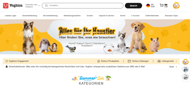online shopping platform